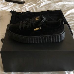 BRAND NEW Puma x Fenty Velvet Creepers (Black)